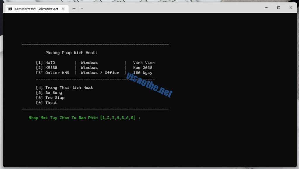 MAS 1.7 - Microsoft Activation Scripts 1.7 Việt hoá